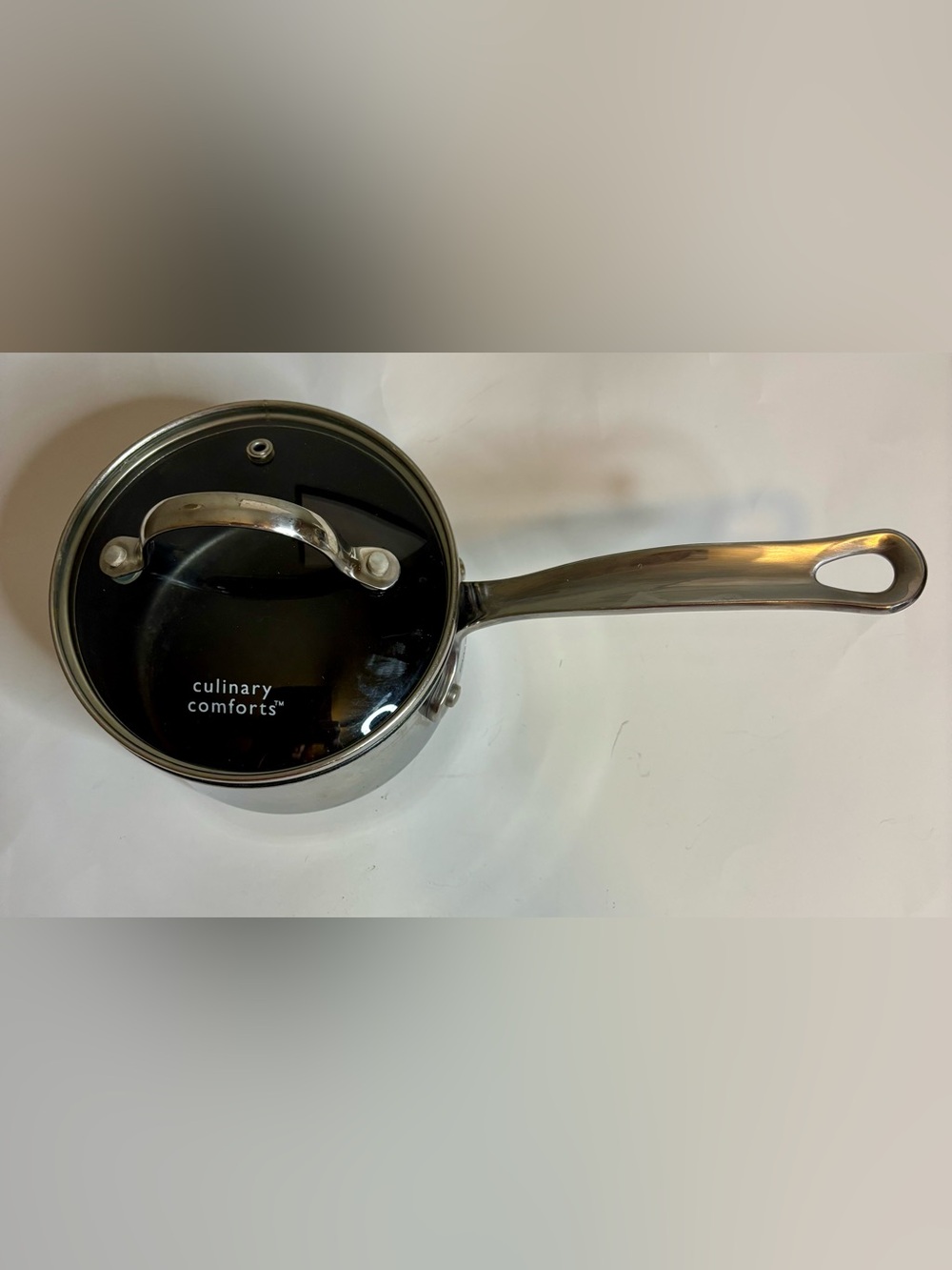 Farberware Stainless Steel  1 Qt Saucepan with Glass Lid
